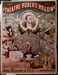 Theatre Robert Houdin poster, c.1860-75