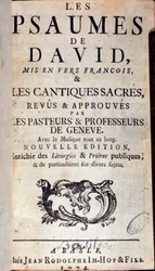 Title Page of David Psalms (1774)