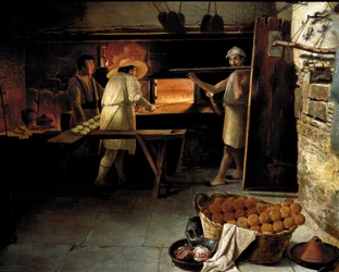 View from the Inside of a Bakery (18th Century)