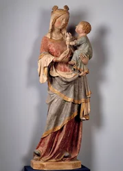 Virgin and Child Holding a Dove