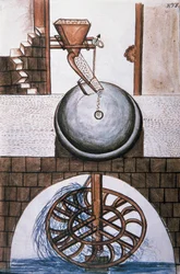 Water mill, from the book 