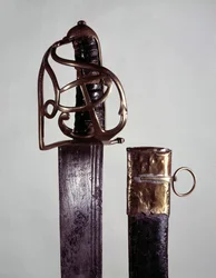 Weapon: Sword and Naval Scabbard with the Monogram of Louis XVI