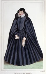 Portrait of Catherine de Medici (1519-1589)