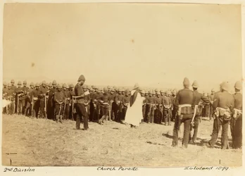 2nd Division Church Parade, Zululand