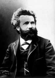 Camille Flammarion, French astronomer, circa 1890