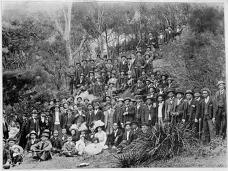 Chinese gathering in Australia