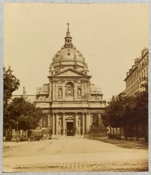 Facade of the Sorbonne Chapel, Paris
