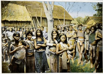 Women and Girls of the Monis Country, Annam, c. 1895, Around the World, Late 19th Century