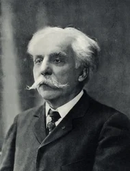 Gabriel Faure (1845-1924). French composer. After a photograph.