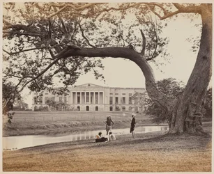 Government House, Barrackpore, from the South
