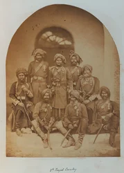 Indian Army Officers and Non-Commissioned Officers, All Holders of the Indian Order of Merit