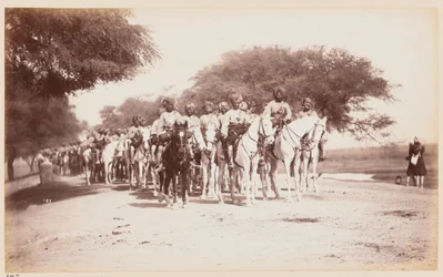 Nabha Native Cavalry Contingent at the Delhi Camp of Exercise