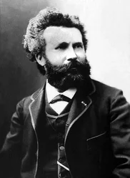 Portrait of Camille Flammarion (1842-1925), French astronomer and scientific journalist
