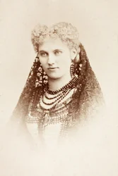 Portrait of Christine Nilsson in Costume