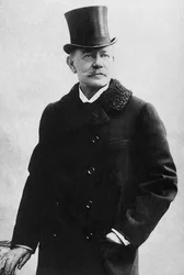 Portrait of Count Michael Nicolaievich Muravieff (1845-1900) Russian politician. Photography, beginning of the 20th century