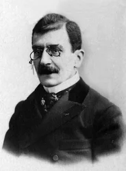 Portrait of Ferdinand Brunetiere (1849-1906), French literary critic.