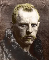 Portrait of Fridtjof Nansen (engraving)
