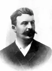 Portrait of Guy de Maupassant, French Writer