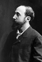 Portrait of Jules Claretie (1840-1888), French novelist