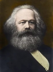Portrait of Karl Marx (1818-1883) 1878