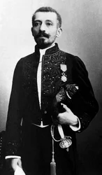 Portrait of Pierre Loti (1850-1923), Novelist and Officer of the French Navy, in an Academic Costume