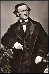 Portrait of Richard Wagner, German composer