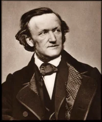Portrait of composer Richard Wagner - Portrait of Richard Wagner, German composer