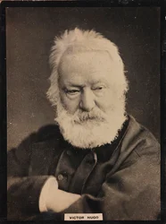 Portrait of the French Writer Victor Hugo (1802-1885)