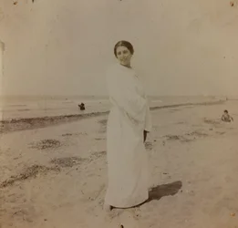 Portrait on the Beach in Forte dei Marmi, Versilia