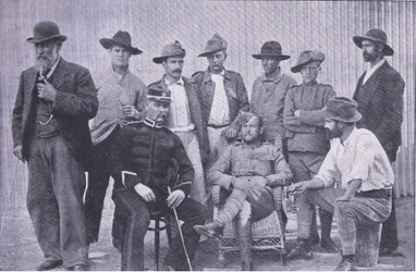 Prisoners in Pietersburg Gaol, Christmas
