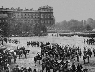 Review of the Indian Army Contingent, Horse Guards Parade, June 1897