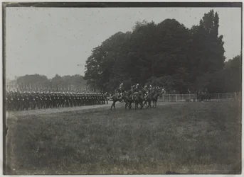 Revue of July 14, Parade of the Saint-Cyr School, Paris, c.1900