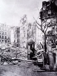 The great works of Paris: the corner of Rue Royal and Rue du Faubourg Saint-Antoine