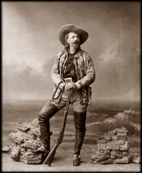 William Frederick Cody - Known as Buffalo Bill - Portrait of Buffalo Bill, Colonel William Cody