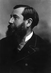 Portrait of Leo Delibes. French composer (1836 - 1891)