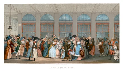 The Galerie de Bois, Paris, 1787
