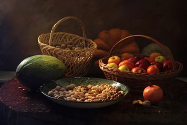 Autumn Fruit Still Life