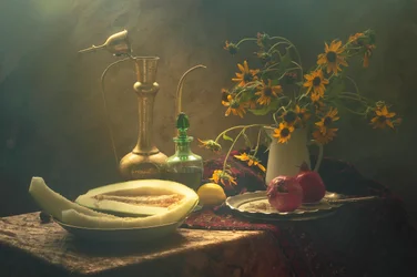 Moody Flowers and Fruit