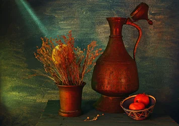 Rustic Copper Still Life