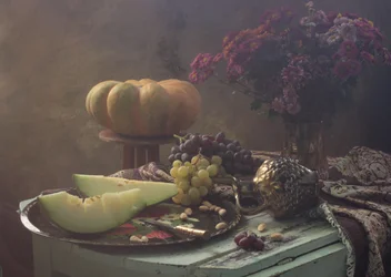 Rustic Harvest Still Life