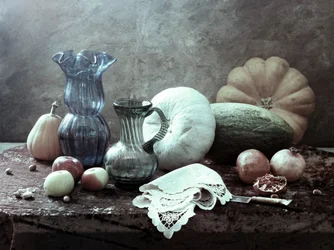 Still Life Autumn Harvest