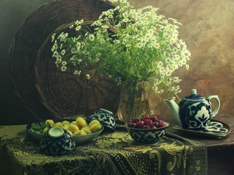 Summer Daisies Still Life