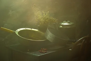 Warm Kitchen Still Life