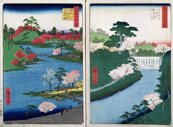 Along the Riverbank, Two Views from 