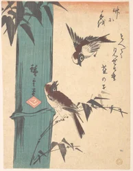Bamboo and Sparrows