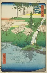 Chiyogaike Pond, Meguro, No.23 from the series One Hundred Famous Views of Edo