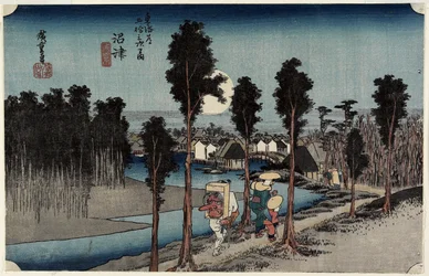 Dusk at Numazu, c. 1833