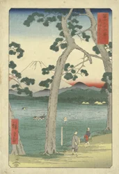 Fuji at Left from the Tokaido