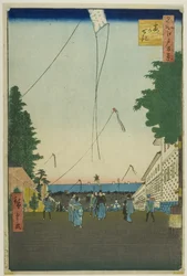 Kasumigaseki, from the series "One Hundred Famous Views of Edo"