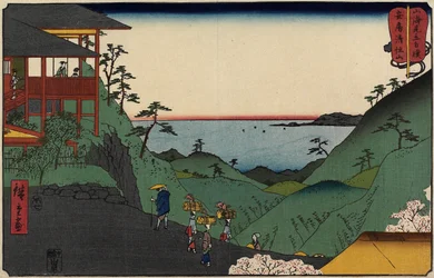 Kiyozumi-zan Temple in Awa Province, July 1858